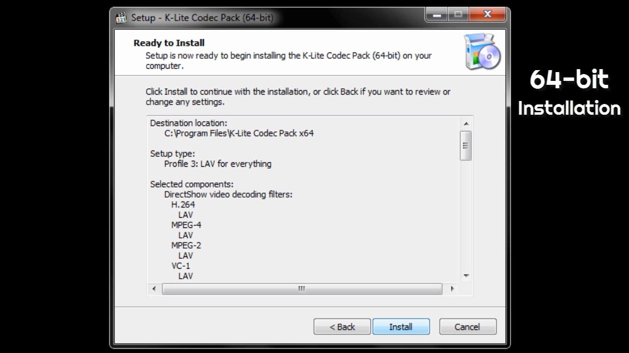 instal the last version for ios K-Lite Codec Pack 18.0.1